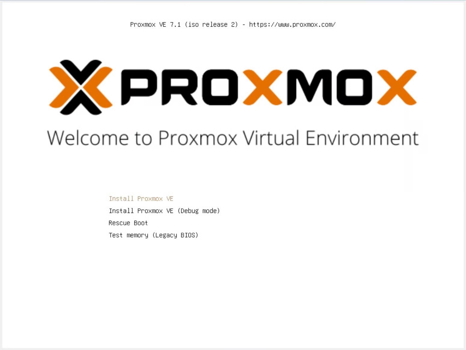 Cài đặt Proxmox VE