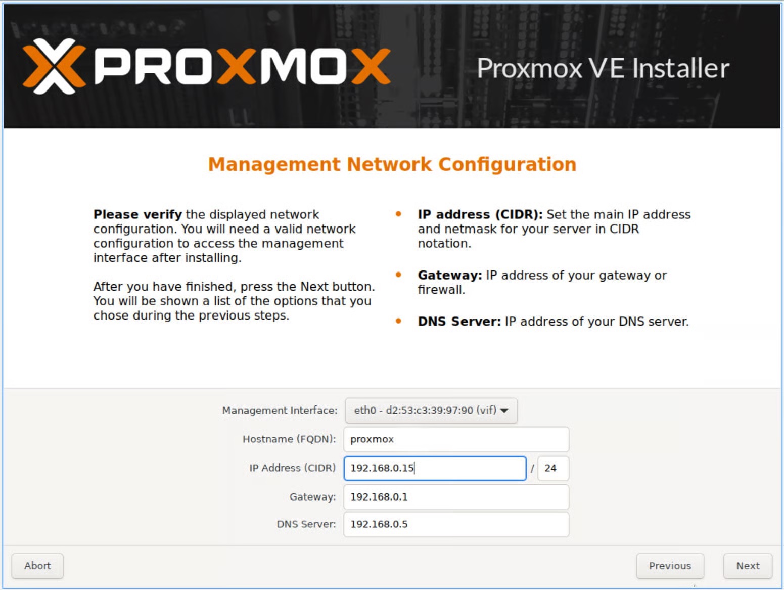 Cài đặt Proxmox VE