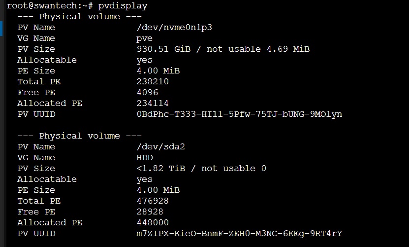 Setup Proxmox