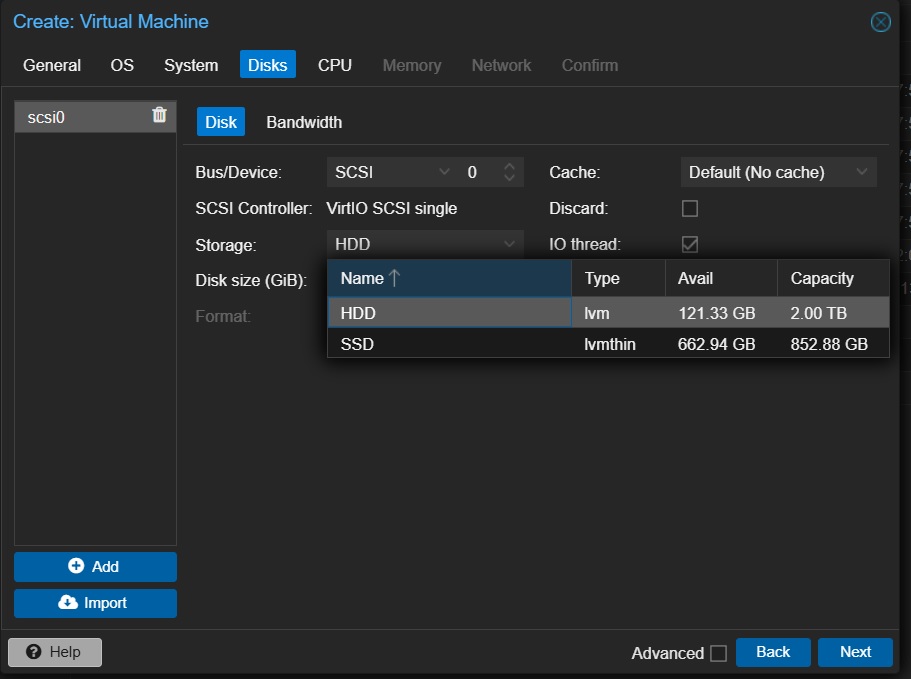 Setup Proxmox